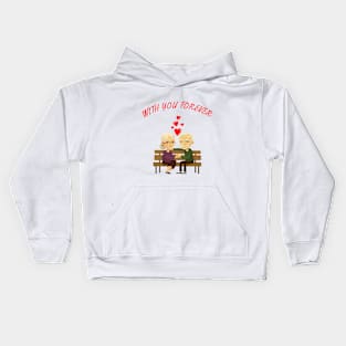 WITH YOU FOREVER Kids Hoodie